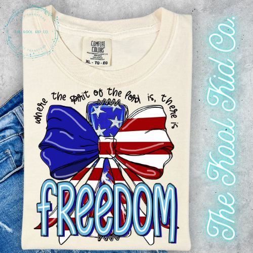 Where The Spirit Of The Lord Is There Is Freedom Bow