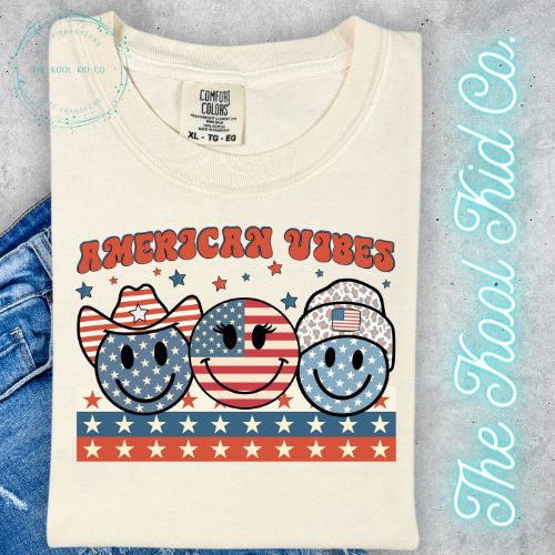 America Vibes Smiley