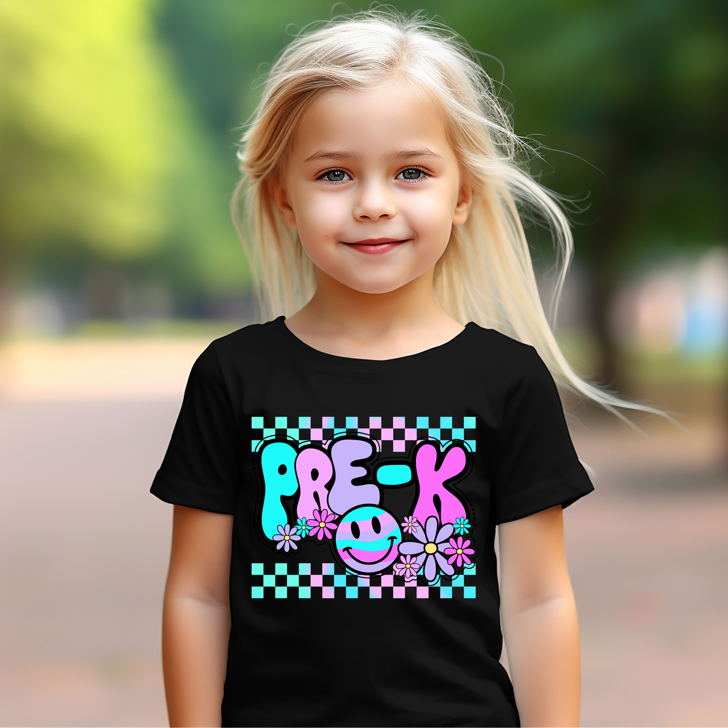 Preppy Smiley - Pre-K