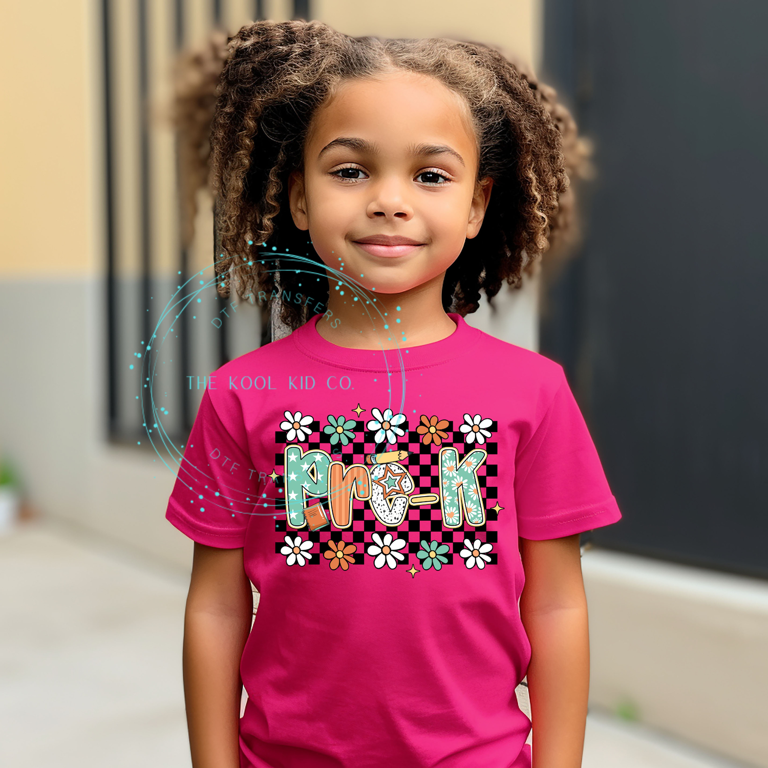Checkered Floral Grade - Pre-K