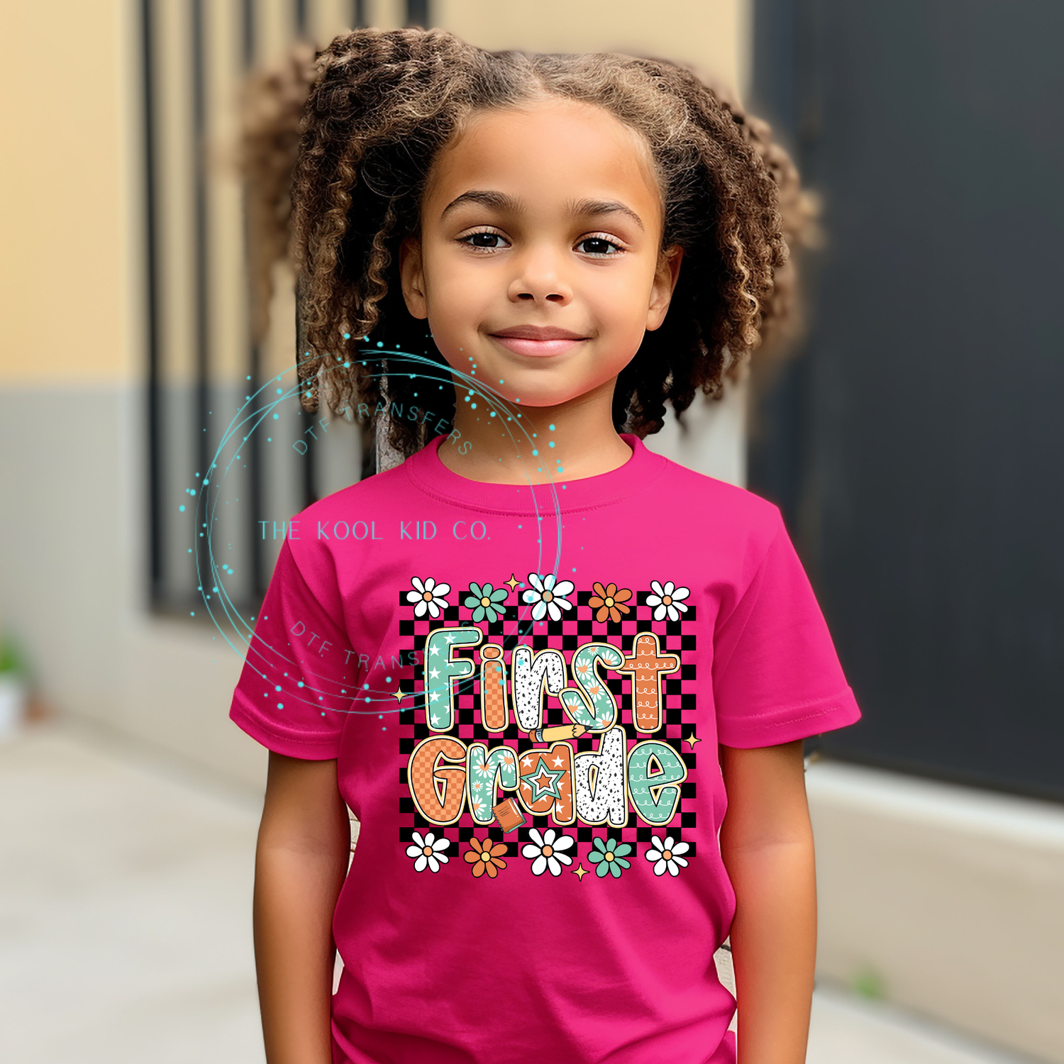 Checkered Floral Grade - First Grade