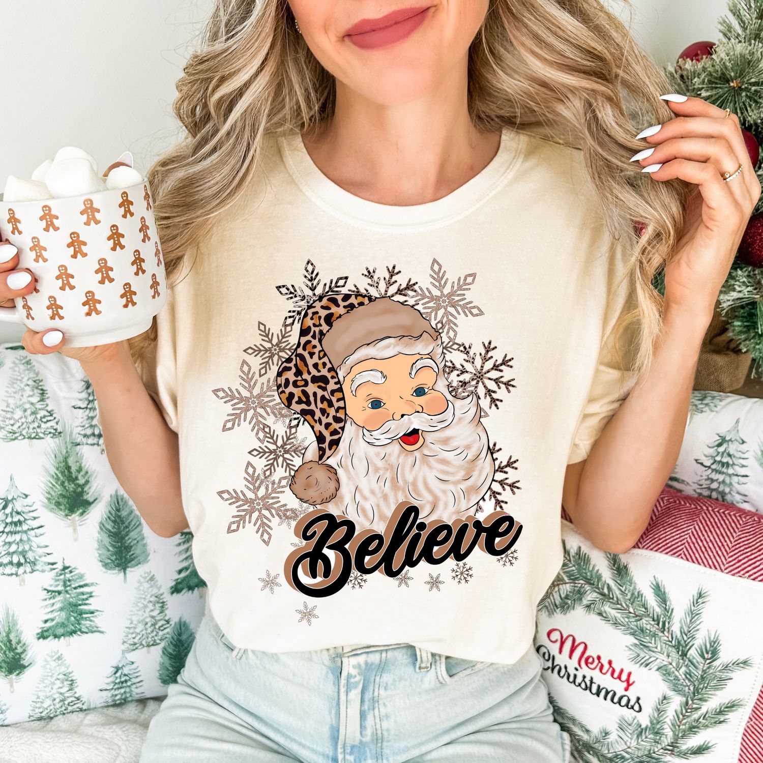Believe Santa Gold