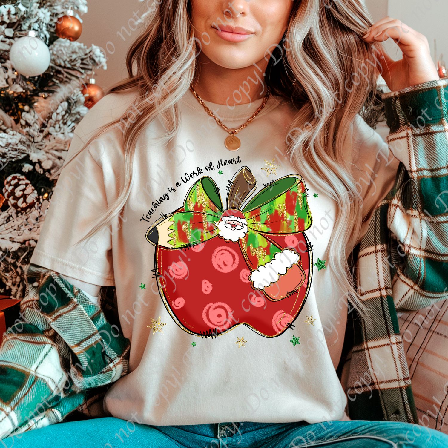CHRISTMAS TEACHER APPLE