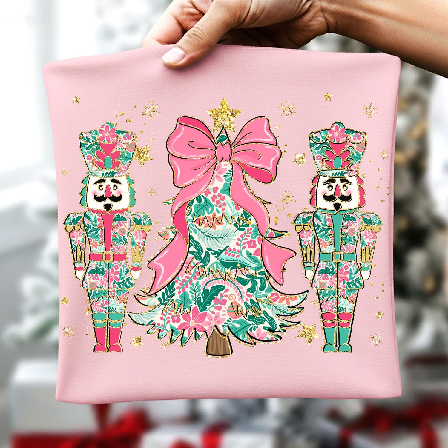 NUTCRACKER AND CHRISTMAS TREE