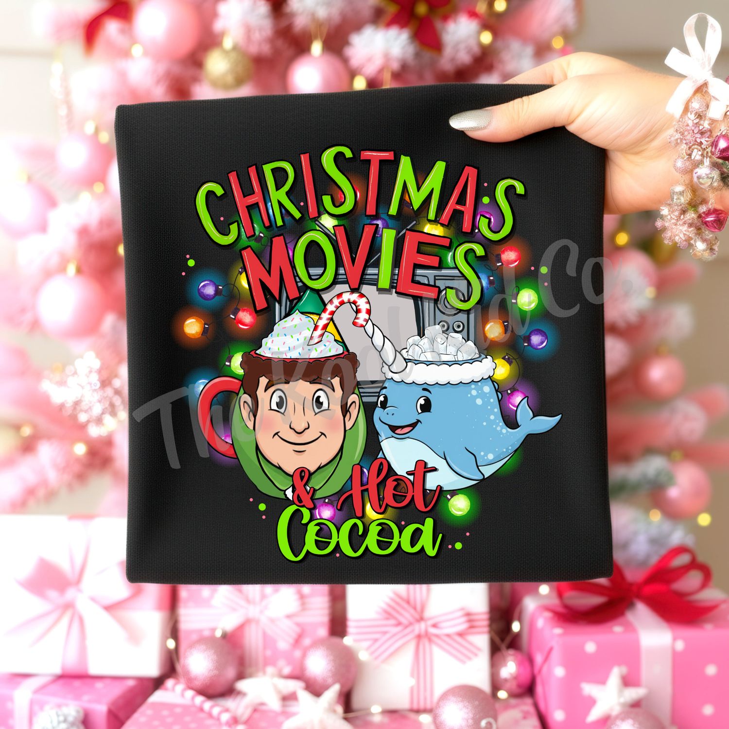 CHRISTMAS MOVIES AND HOT COCOA ELF