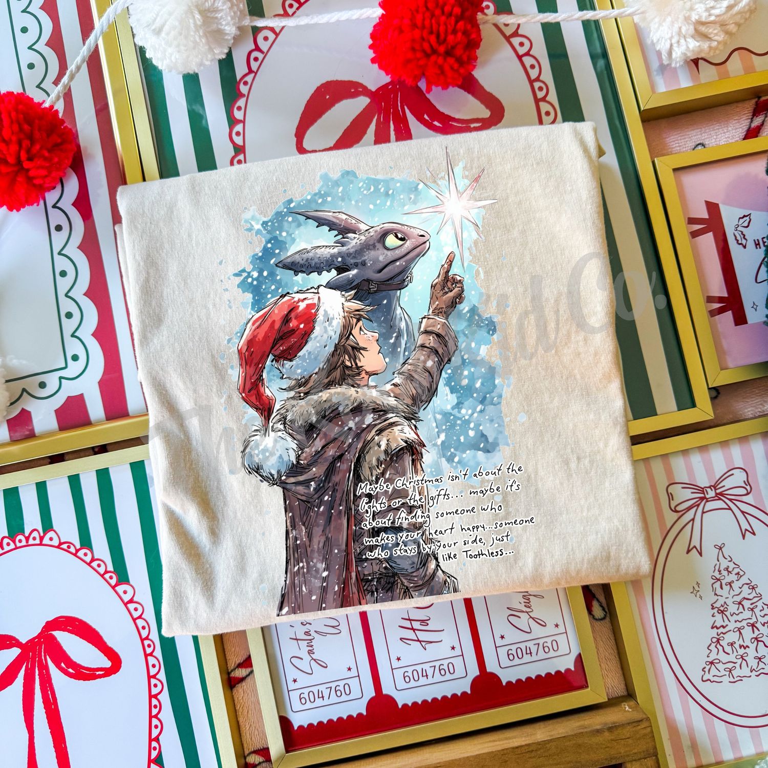 TOOTHLESS MAYBE CHRISTMAS