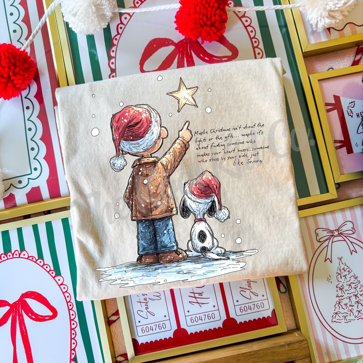 SNOOPY MAYBE CHRISTMAS