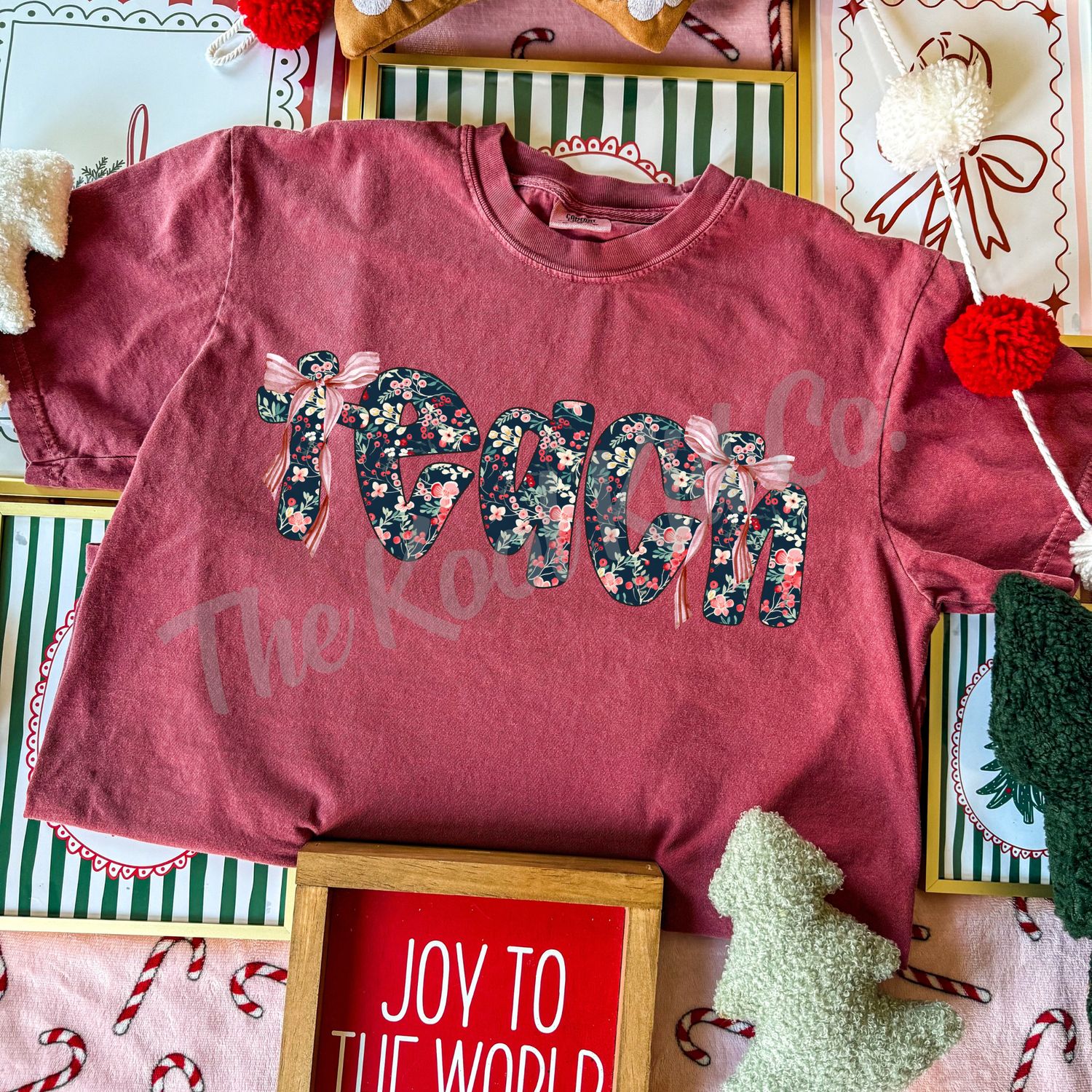 FLORAL CHRISTMAS TEACH