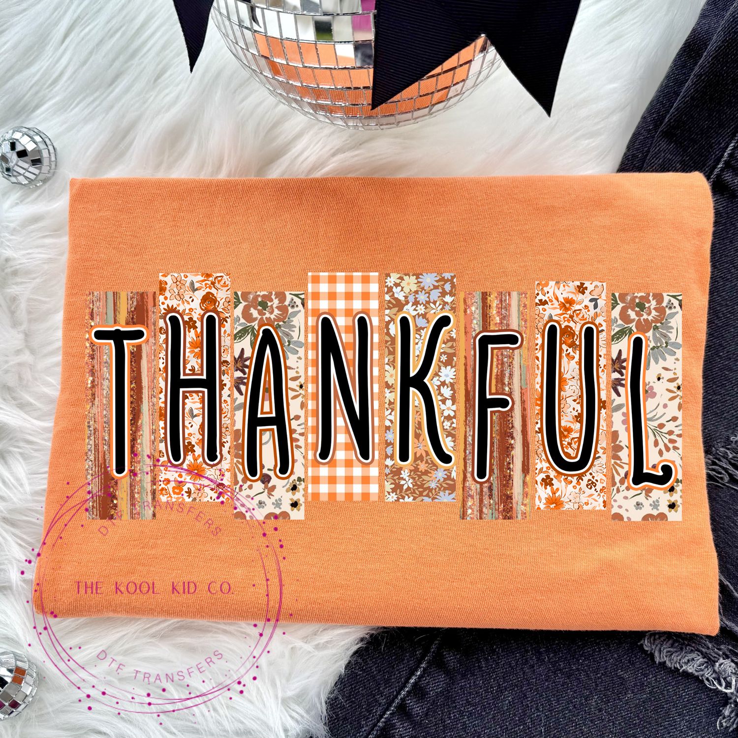 FLORAL FALL THANKFUL