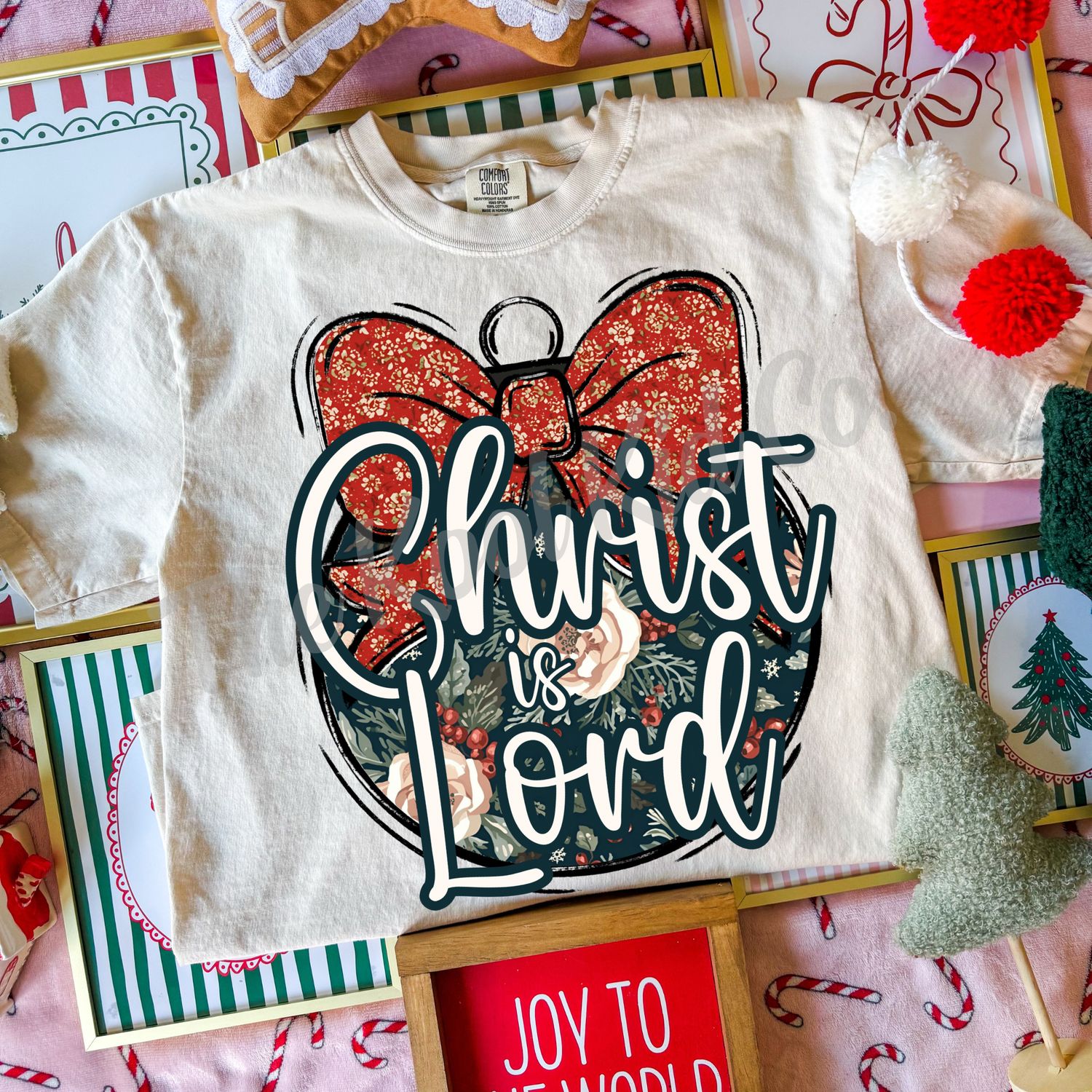 CHRIST IS LORD ORNAMENT