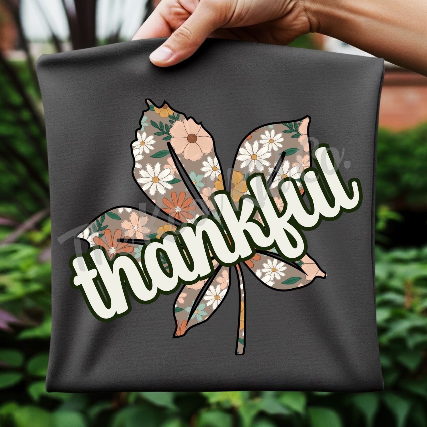 BOHO FALL THANKFUL LEAF
