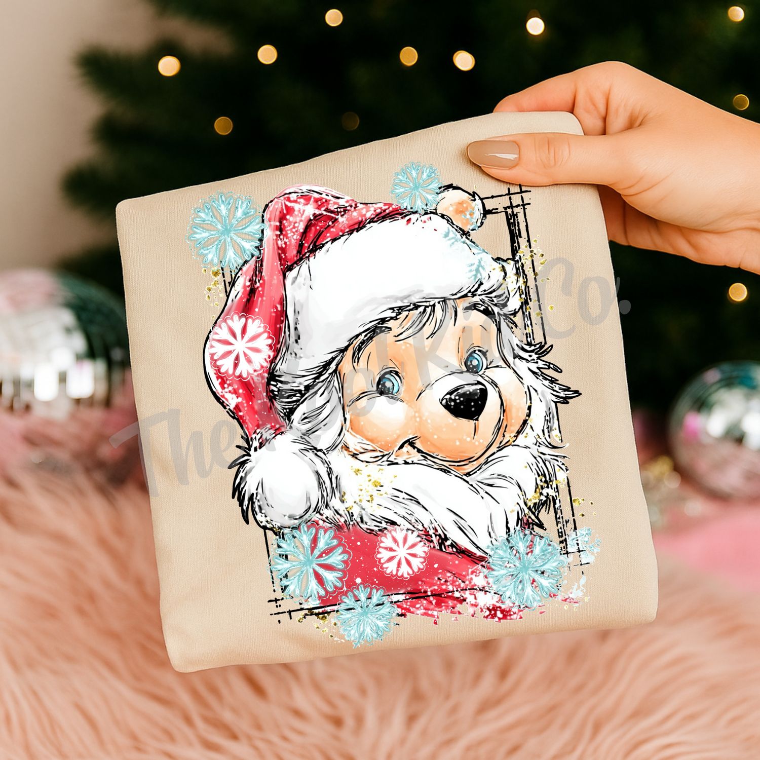 POOH SNOWFLAKE FRAME