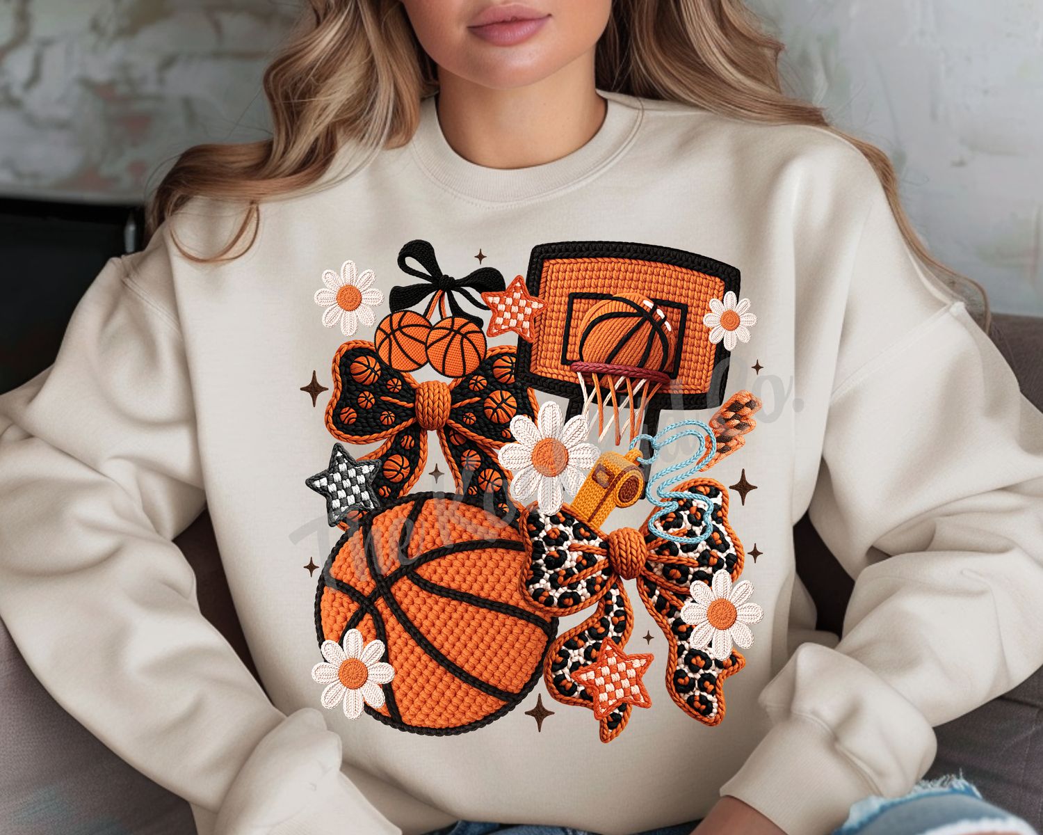 YARN BASKETBALL COQUETTE