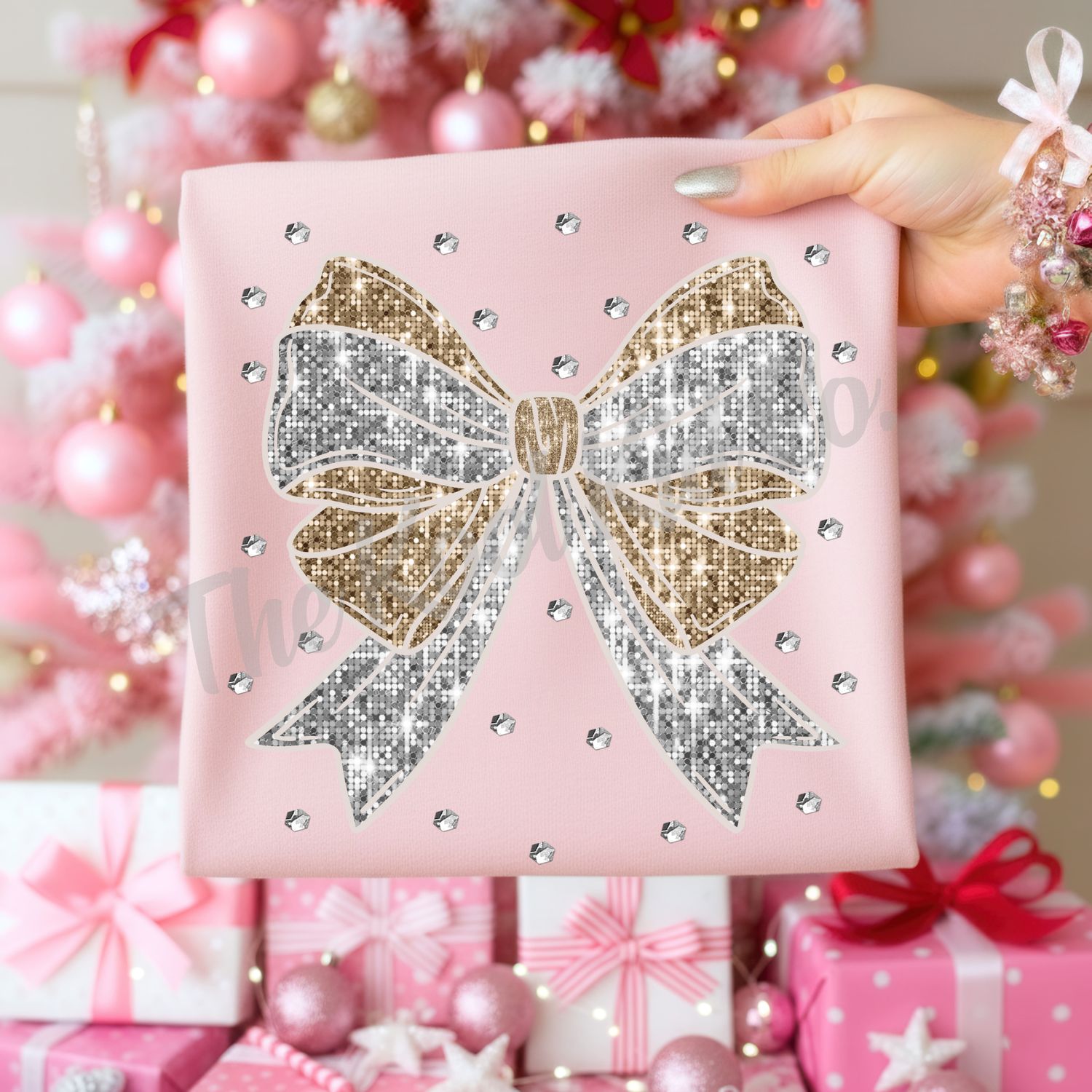 RHINESTONE BOW