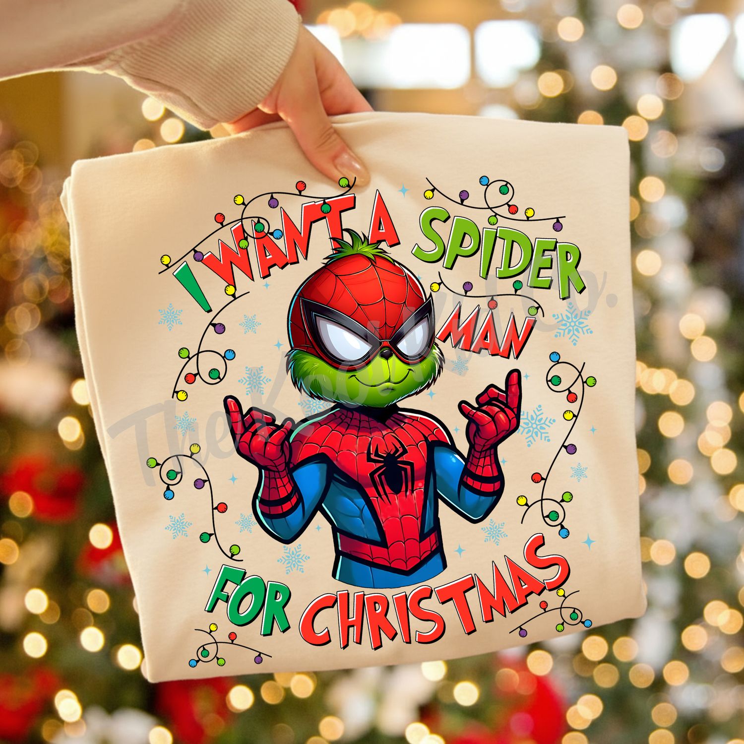I WANT A SPIDERMAN FOR CHRISTMAS