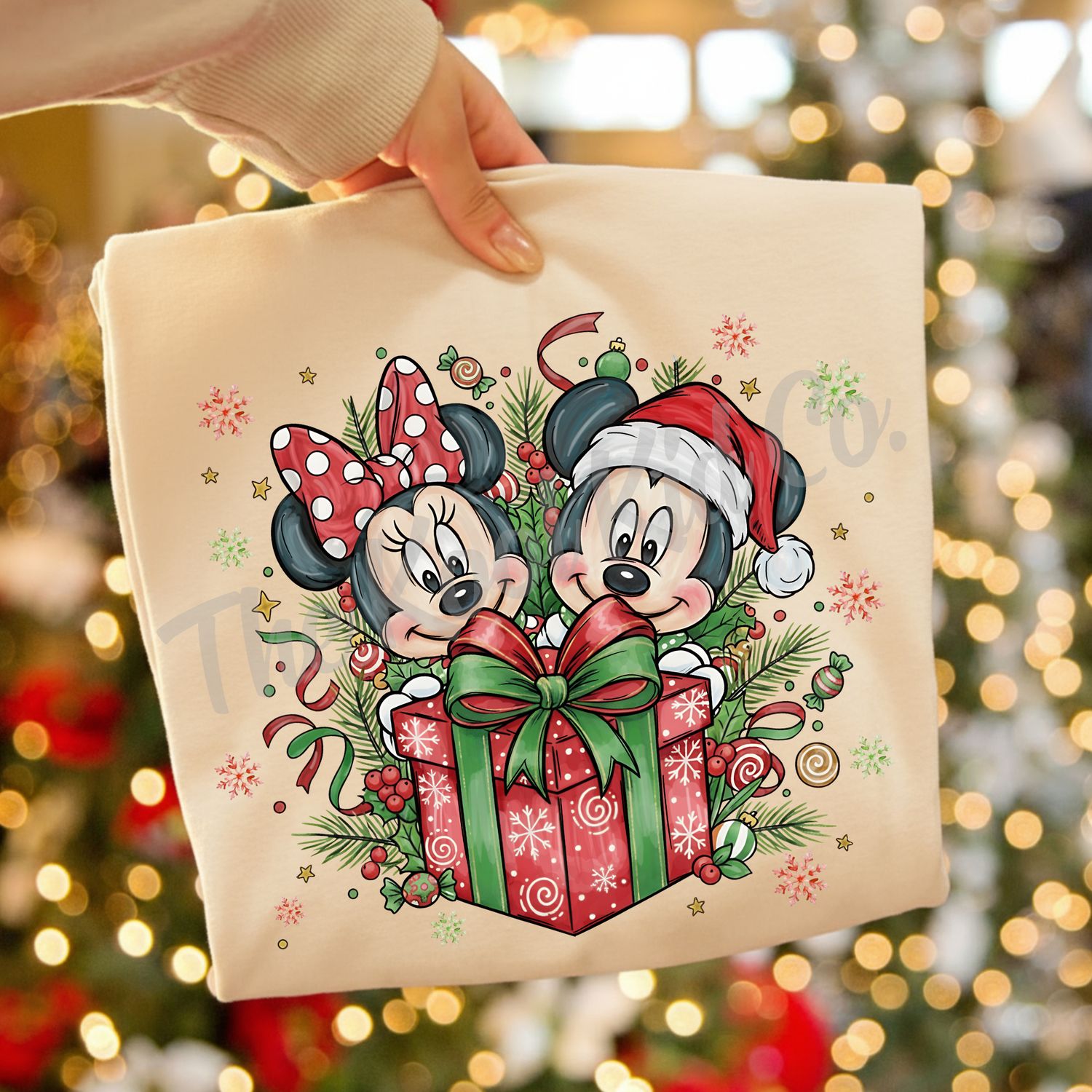 MICKEY AND MINNIE CHRISTMAS PRESENT
