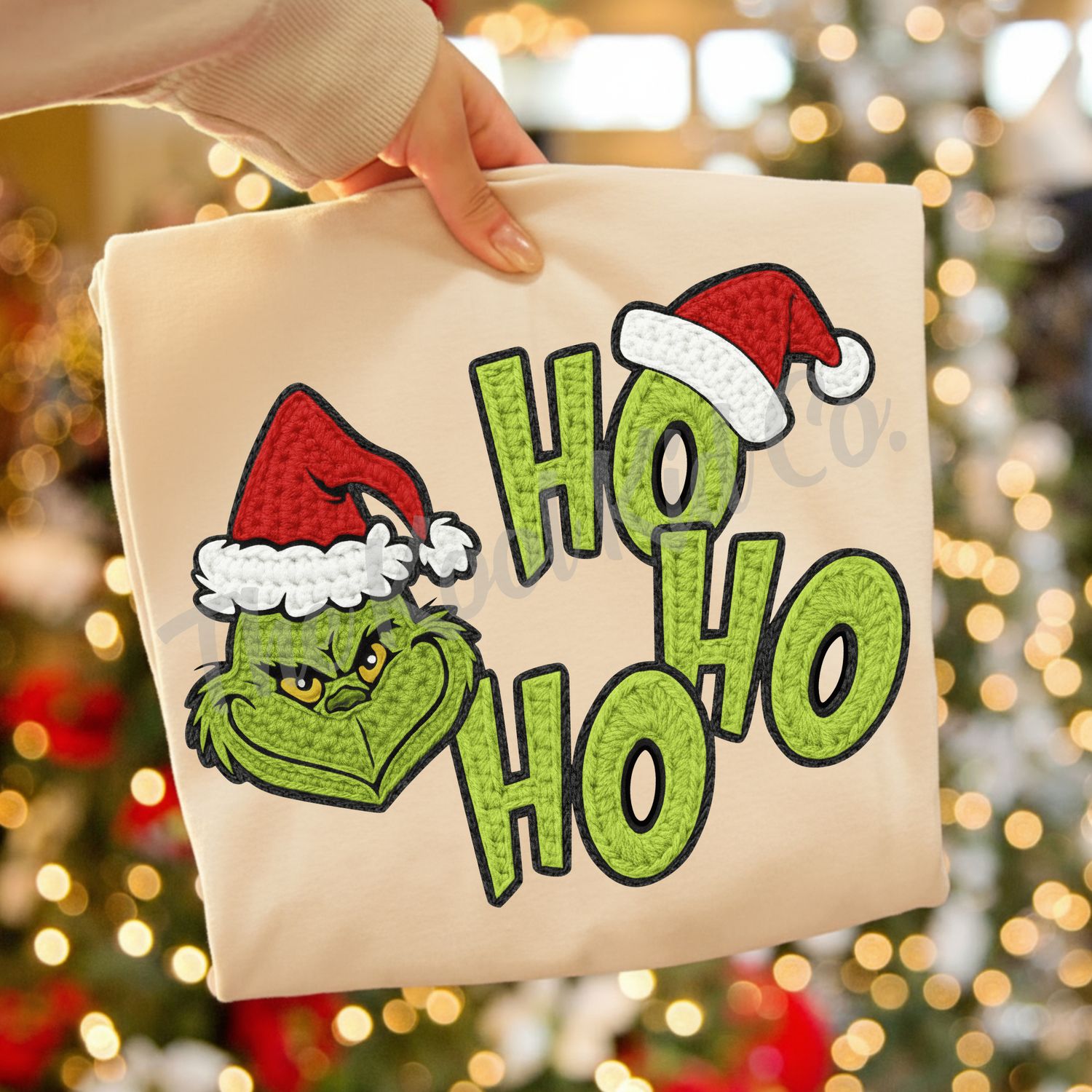 YARN HO HO HO GRINCH