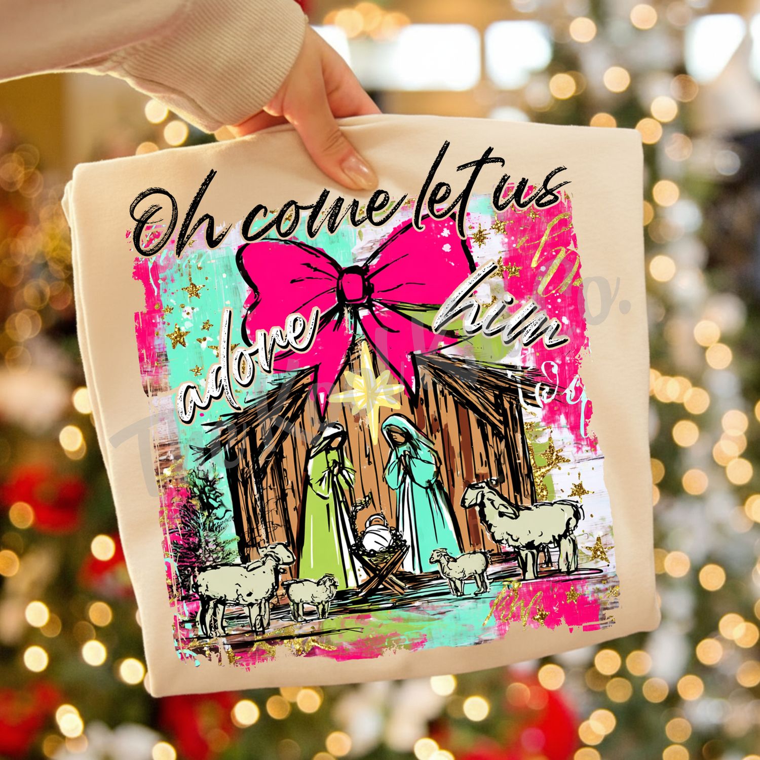 OH COME LET US ADORE HIM