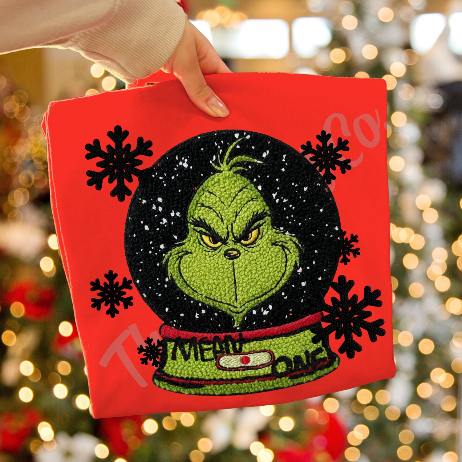 CHENILLE GRINCH GLOBE