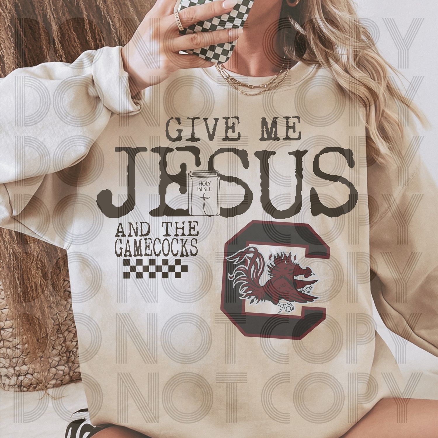 GIVE ME JESUS AND THE GAMECOCKS