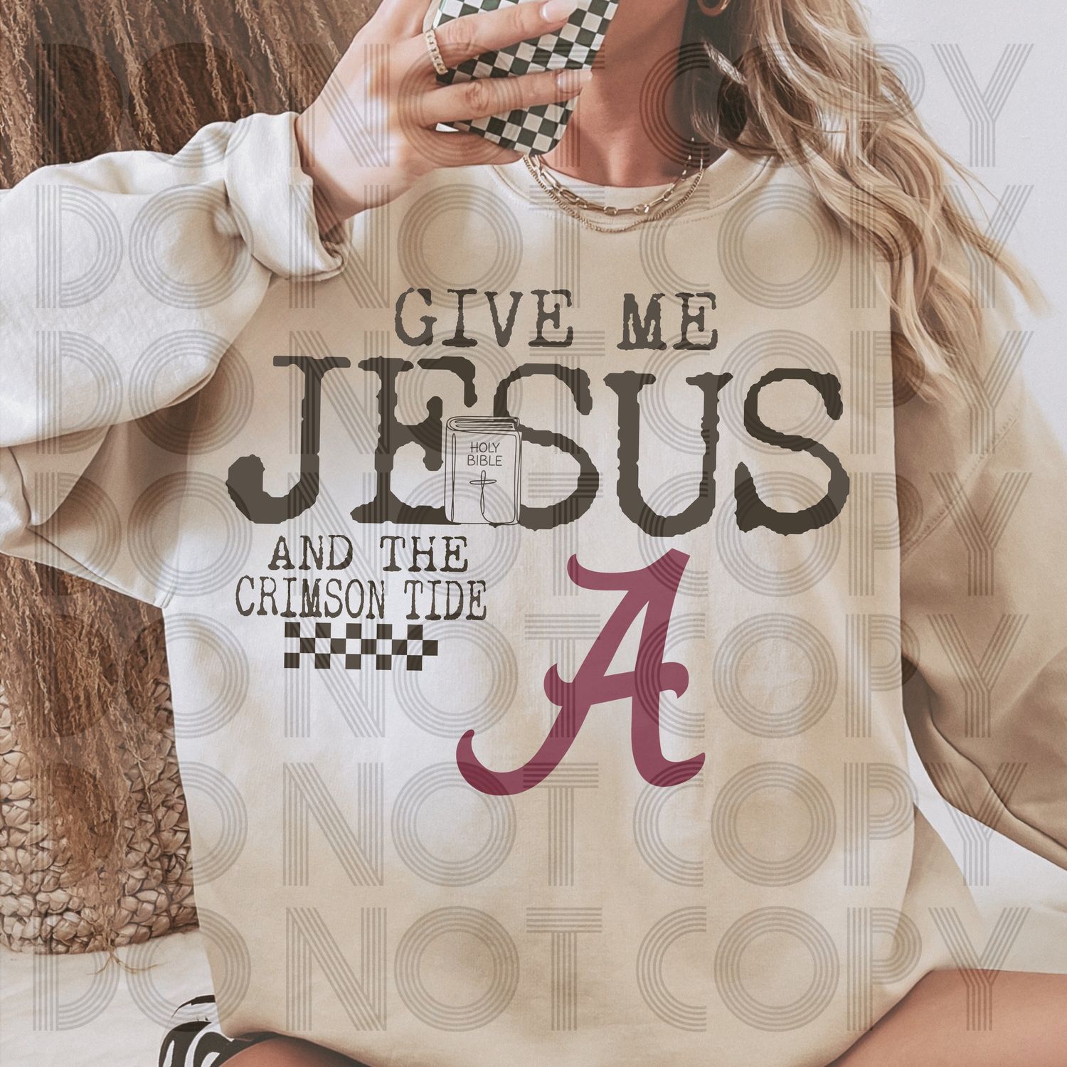 GIVE ME JESUS AND THE CRIMSON TIDE