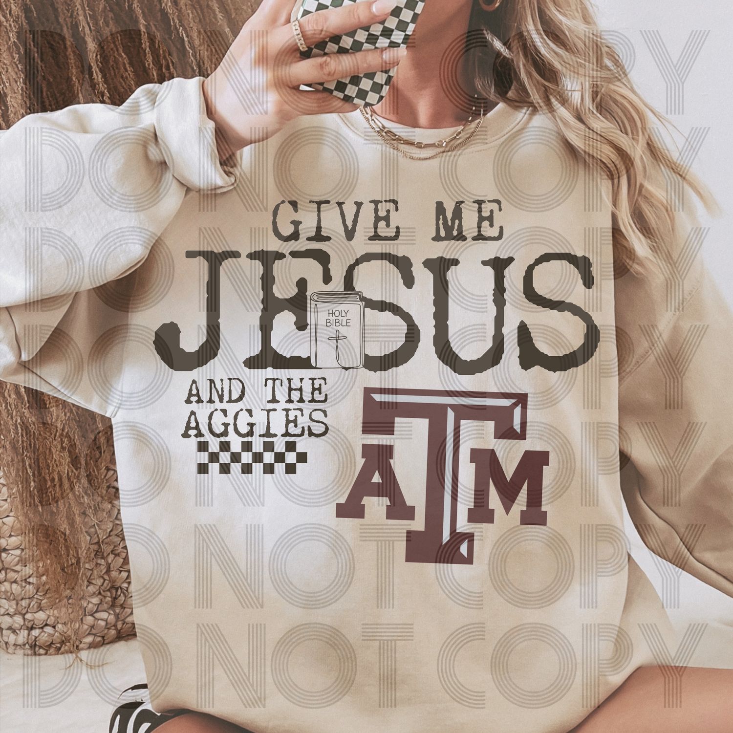 GIVE ME JESUS AND THE AGGIES