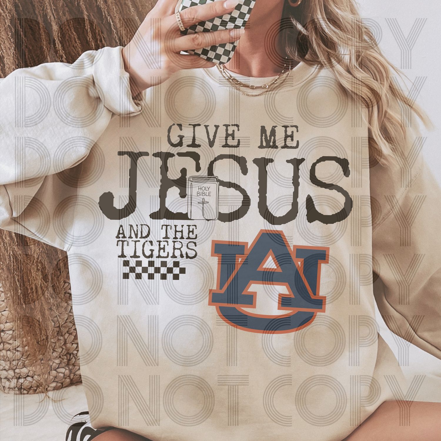 GIVE ME JESUS AND THE TIGERS