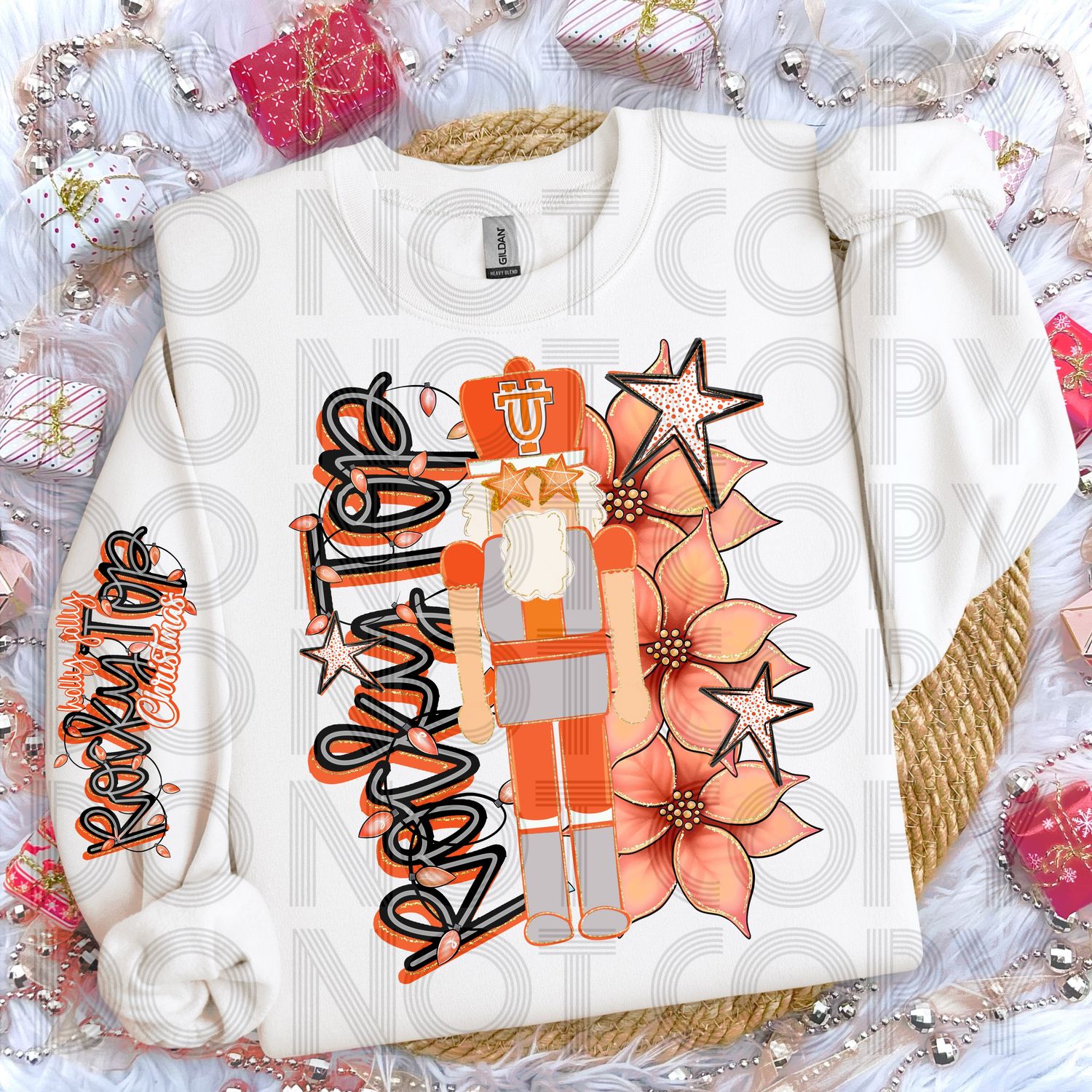 HOLLY JOLLY ROCKY TOP CHRISTMAS NUTCRACKER