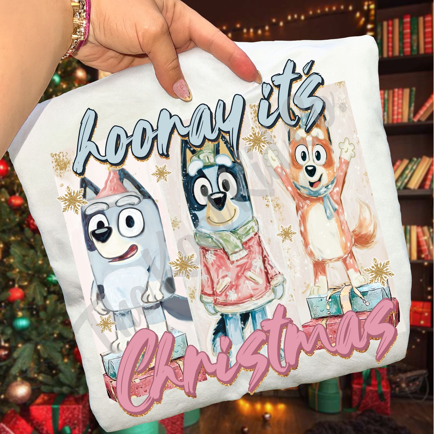 HOORAY IT'S CHRISTMAS BLUEY