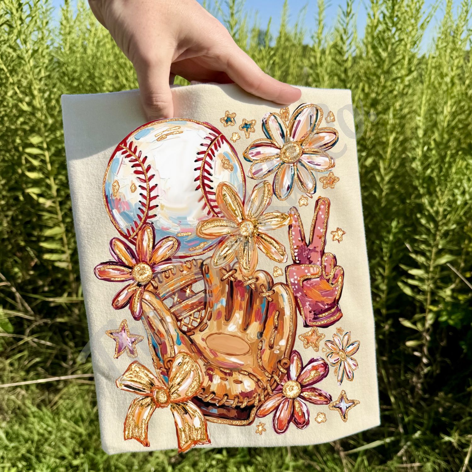 FLORAL BASEBALL