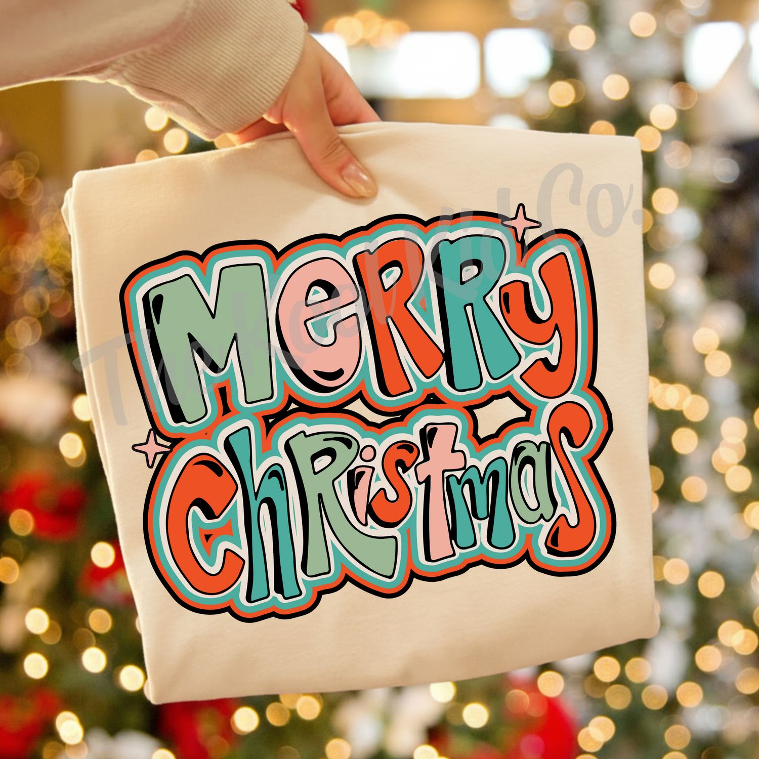 RETRO MERRY CHRISTMAS