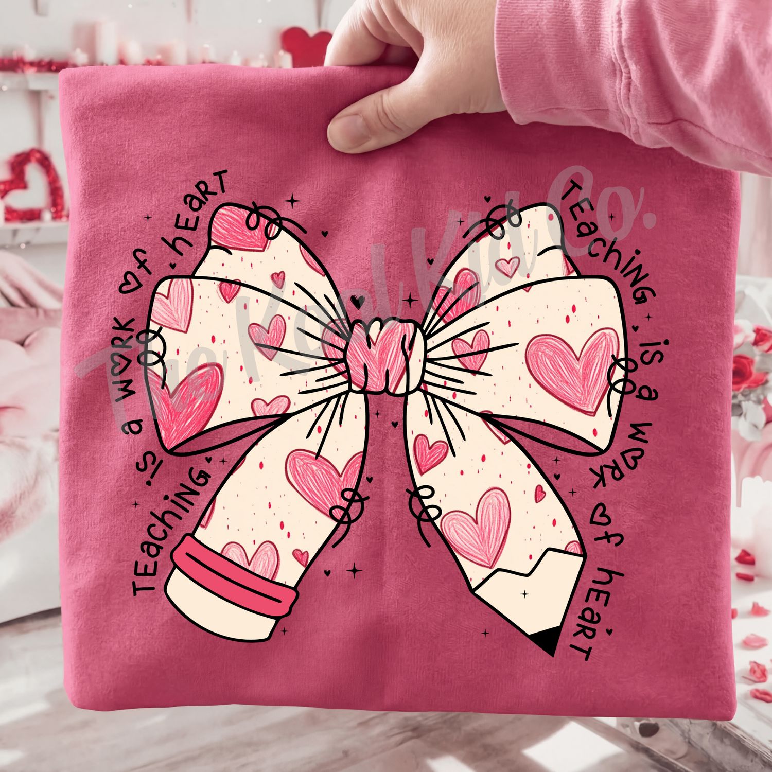 TEACHING IS A WORK OF HEART BOW