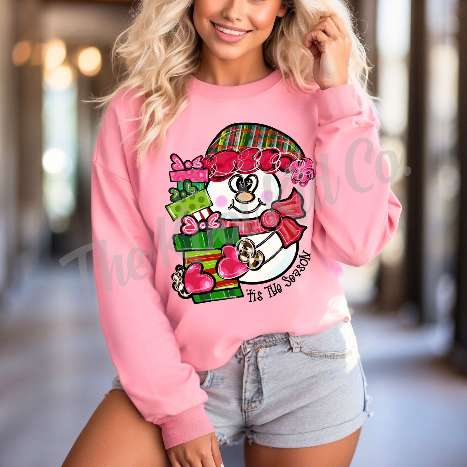 TIS THE SEASON SNOWMAN