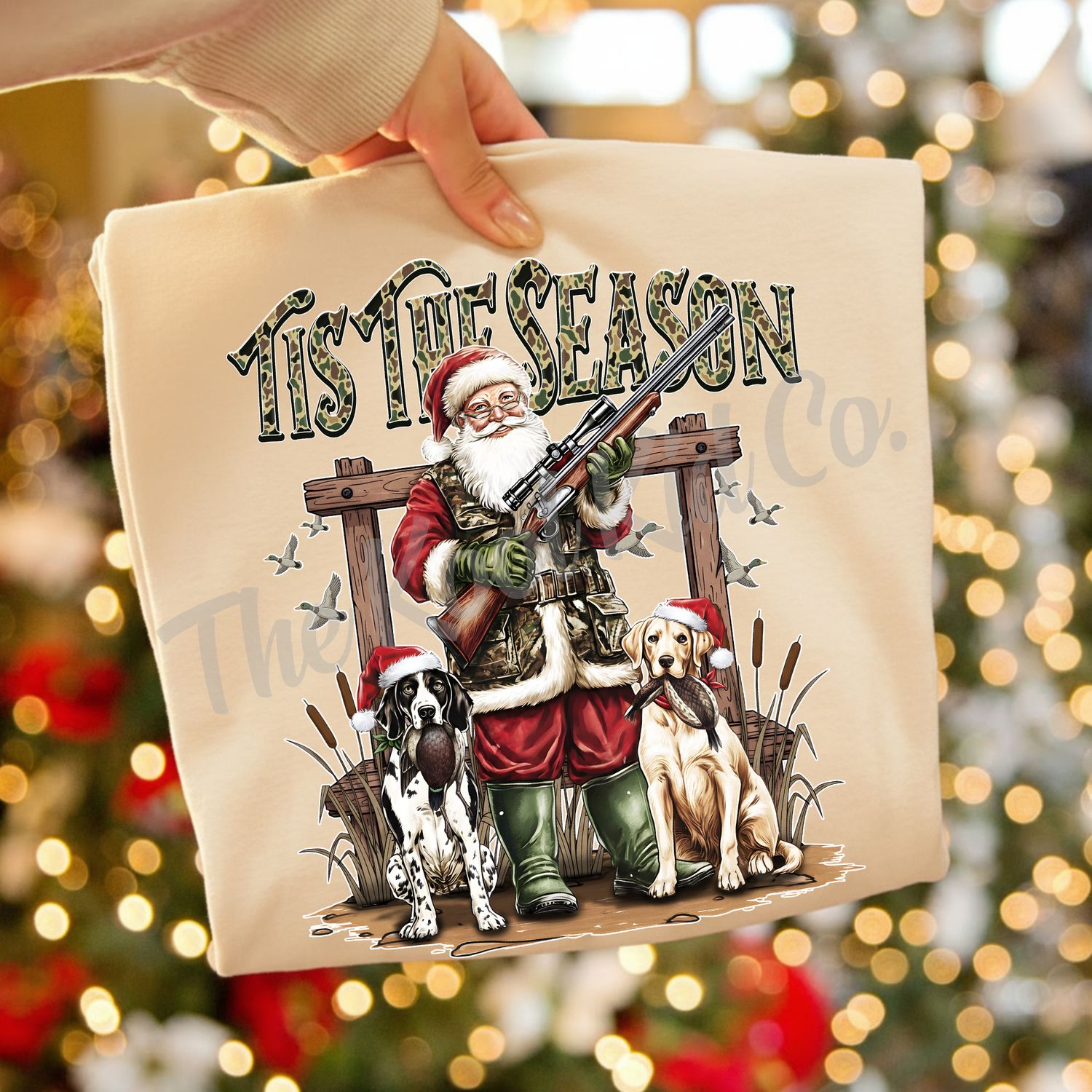 TIS THE SEASON CAMO SANTA