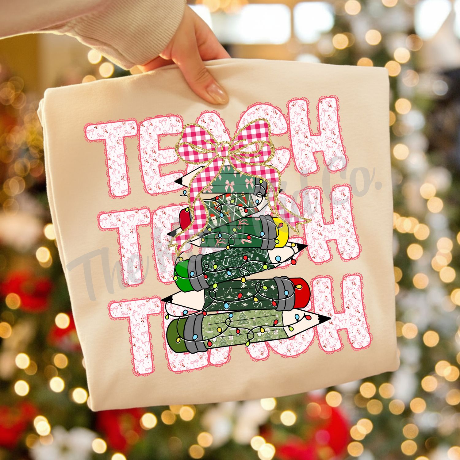 LACE TEACH PENCIL TREE