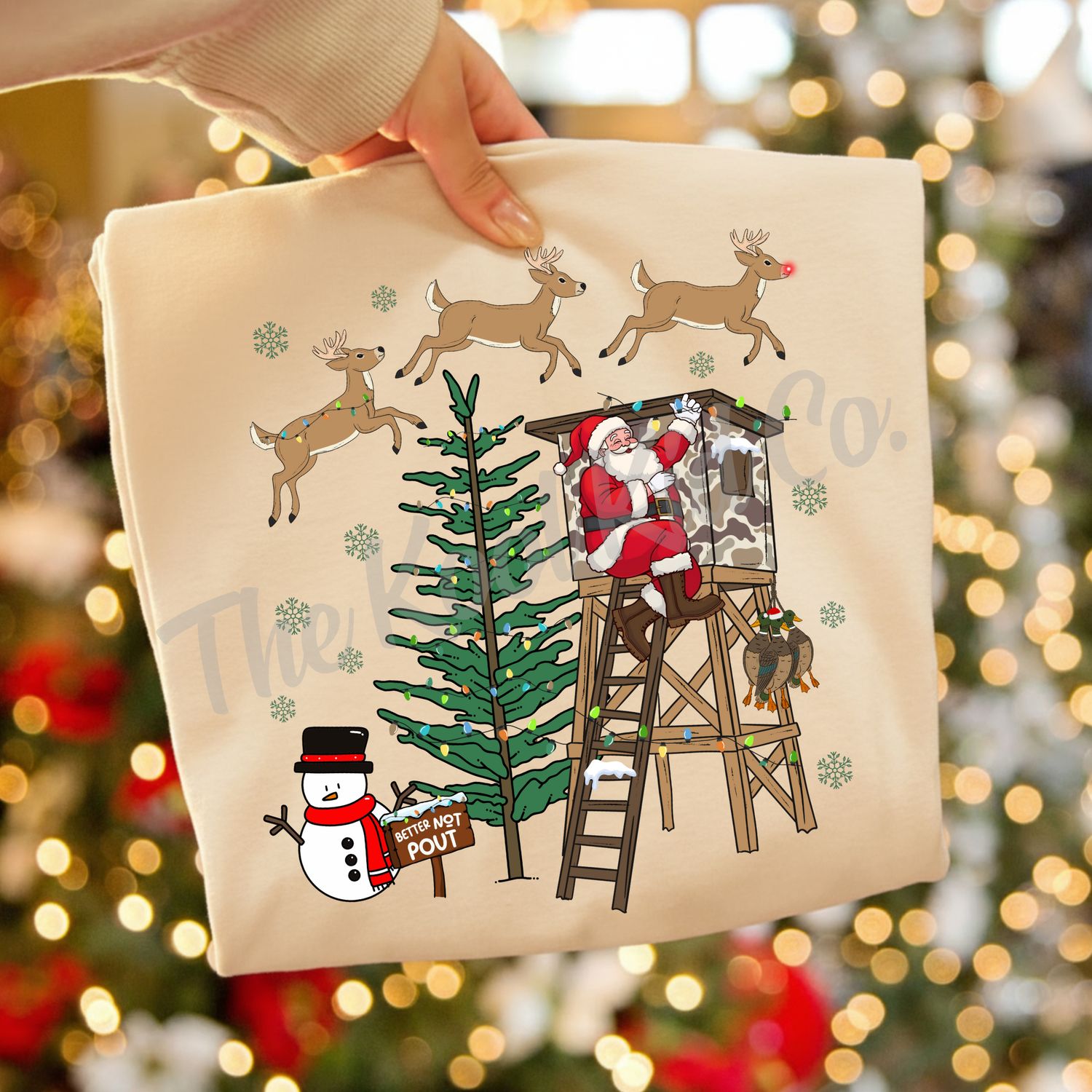 CAMO TREESTAND CHRISTMAS