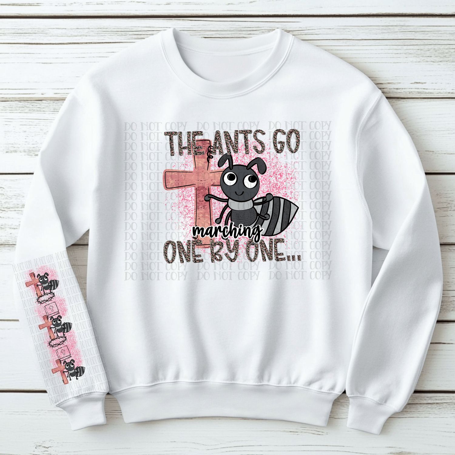 THE ANTS GO MARCHING ONE BY ONE