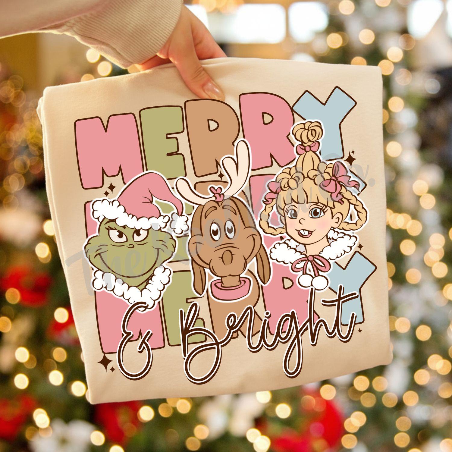 MERRY AND BRIGHT GRINCH