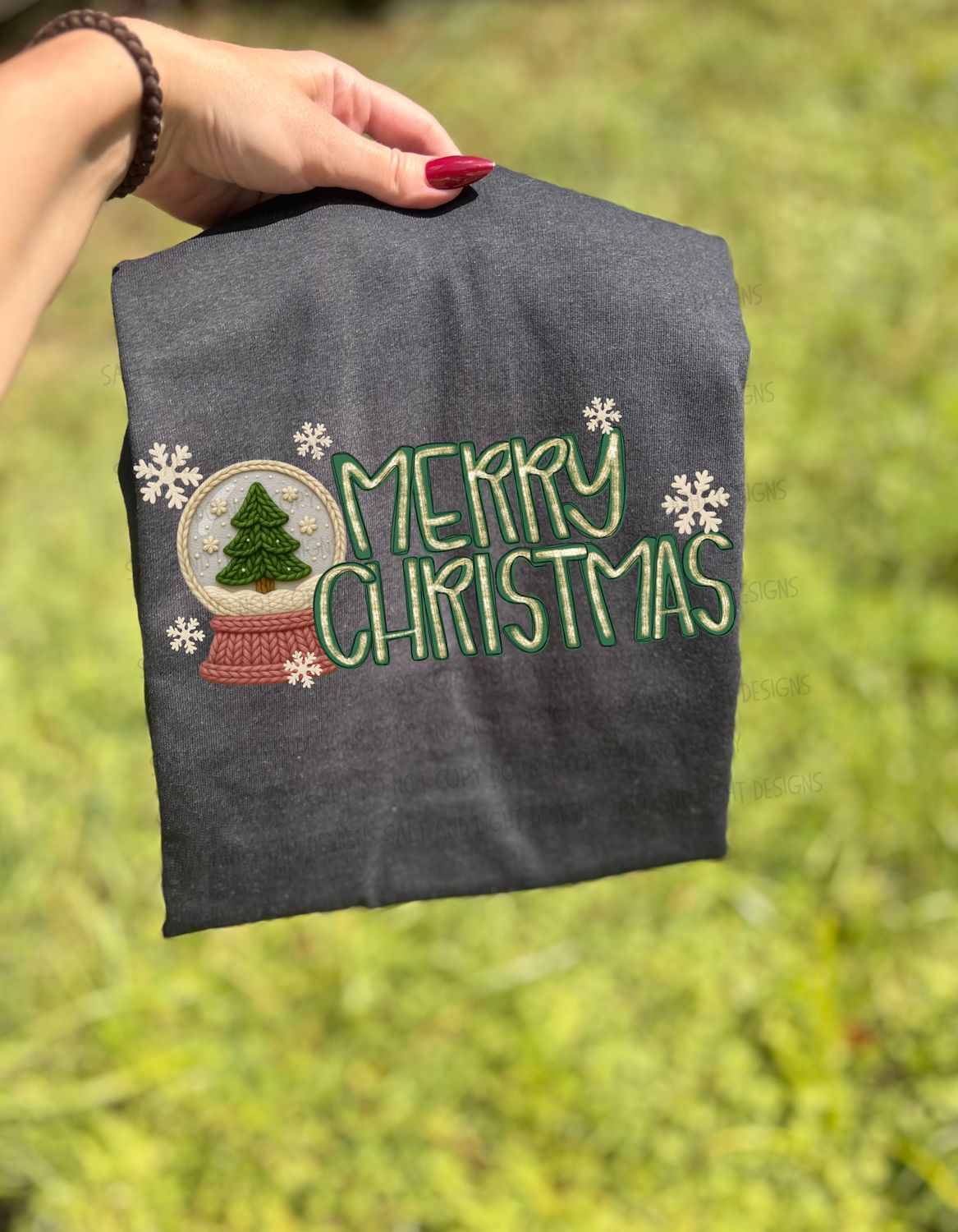 MERRY CHRISTMAS SNOWGLOBE