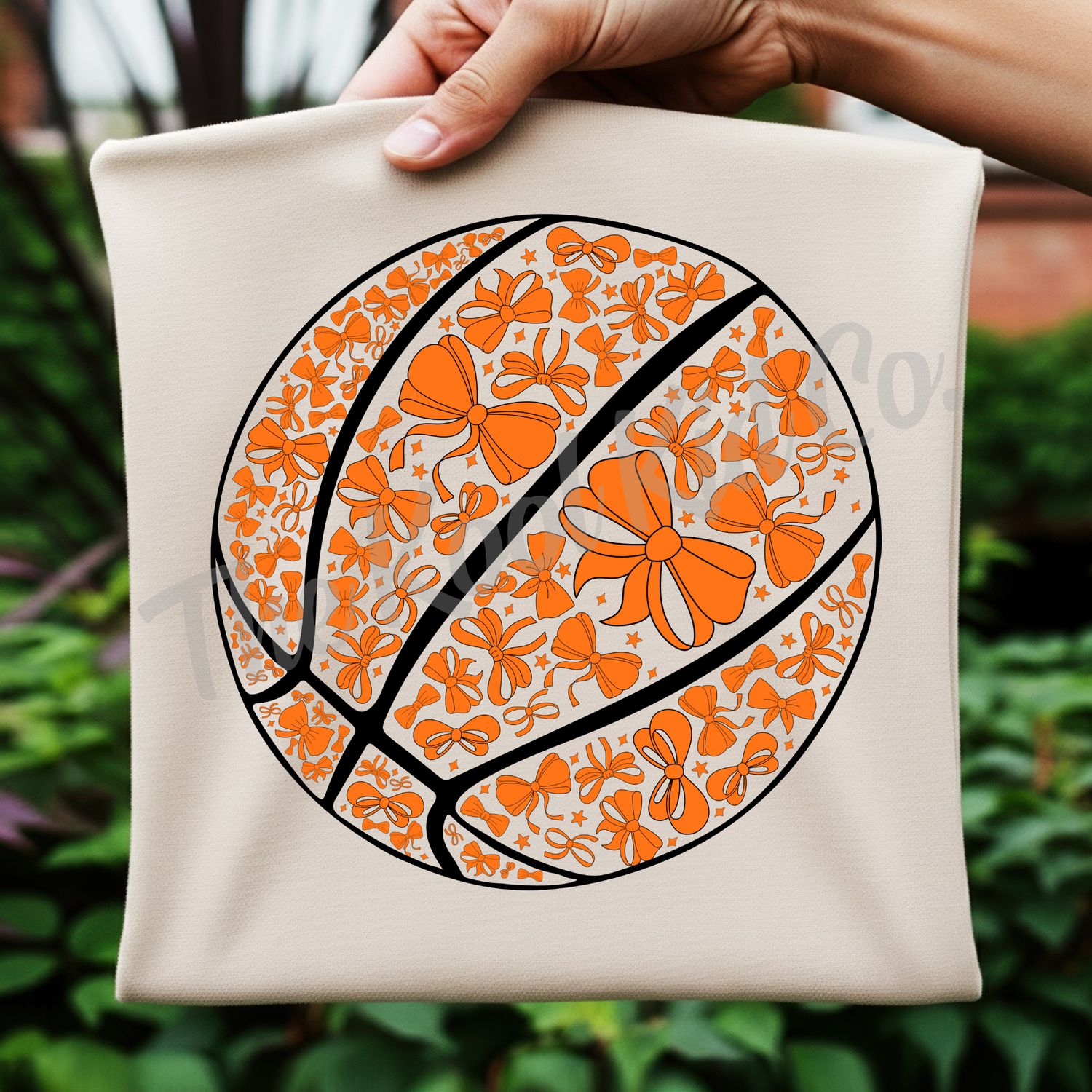 BASKETBALL BOW COQUETTE