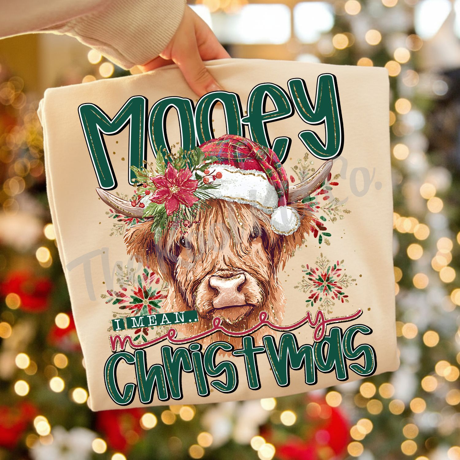MOOEY... I MEAN MERRY CHRISTMAS HIGHLAND