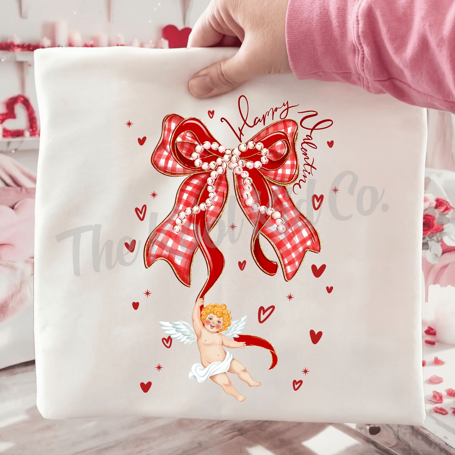 HAPPY VALENTINE CUPID BOW