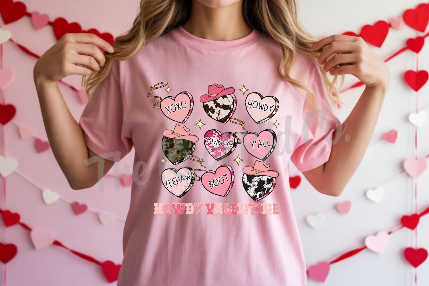 HOWDY VALENTINE HEARTS