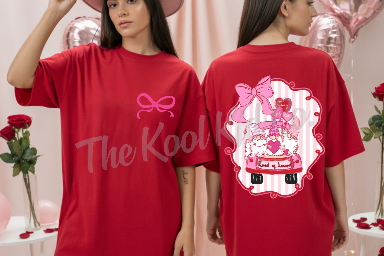 PINK GNOME WITH TRUCK