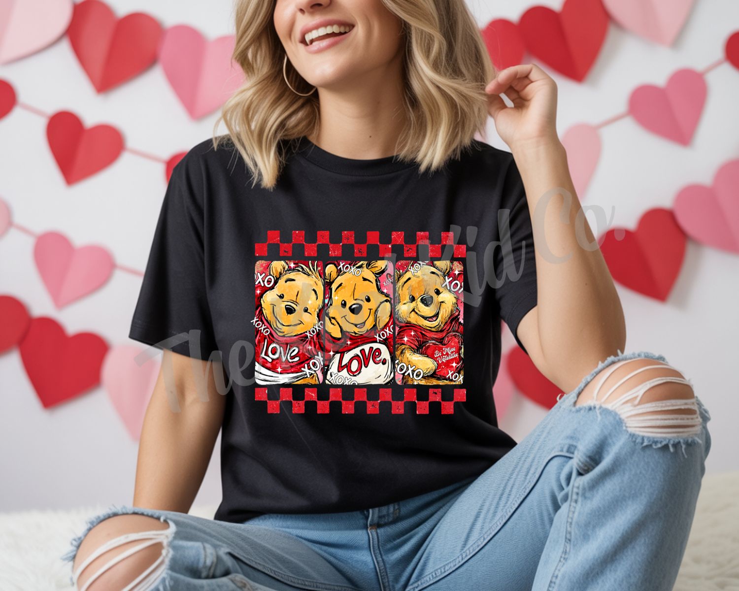 CHECKERED POOH BLOCKS