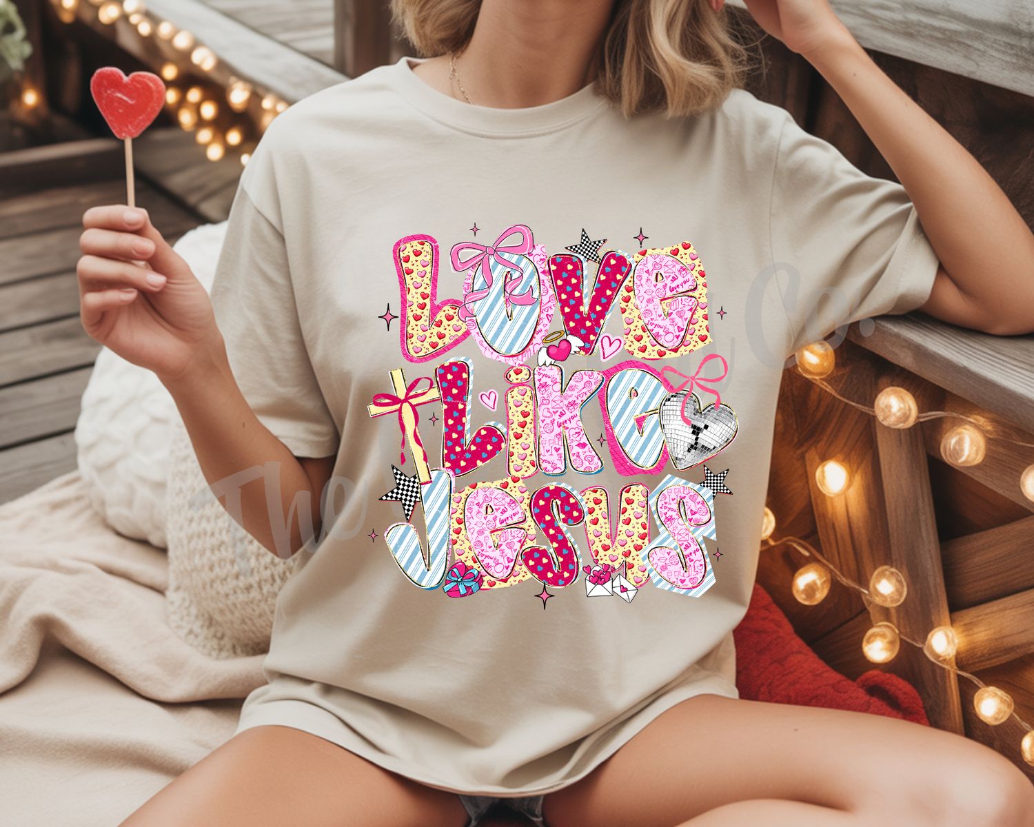 LOVE LIKE JESUS DOODLE