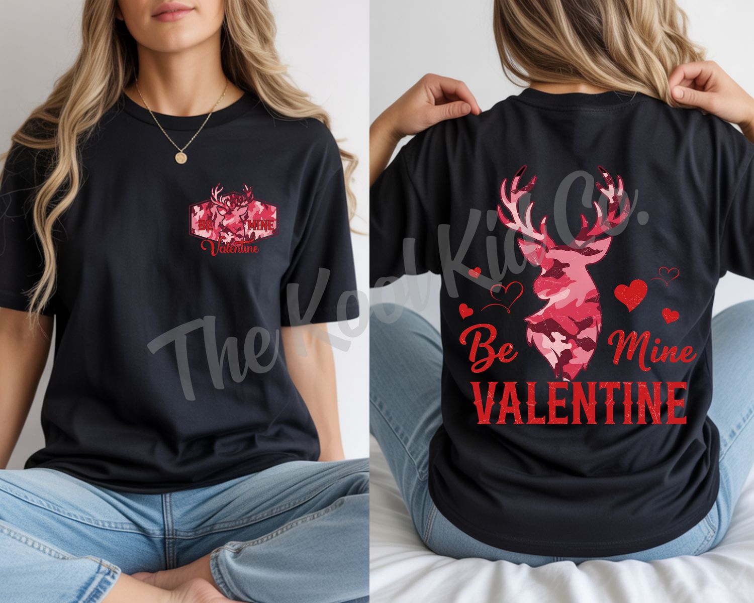 BE MY VALENTINE CAMO DEER