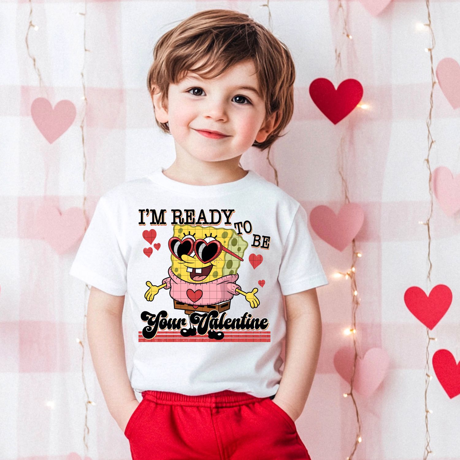 I'M READY TO BE YOUR VALENTINE SPONGEBOB