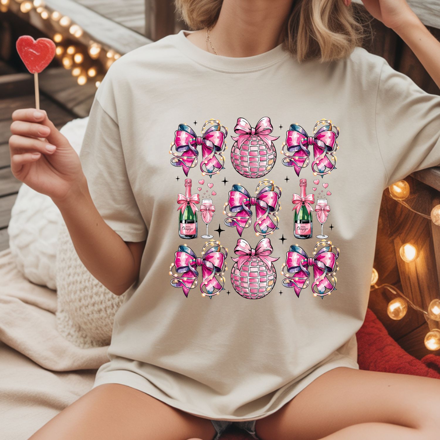 CHAMPAGNE DISCO COQUETTE