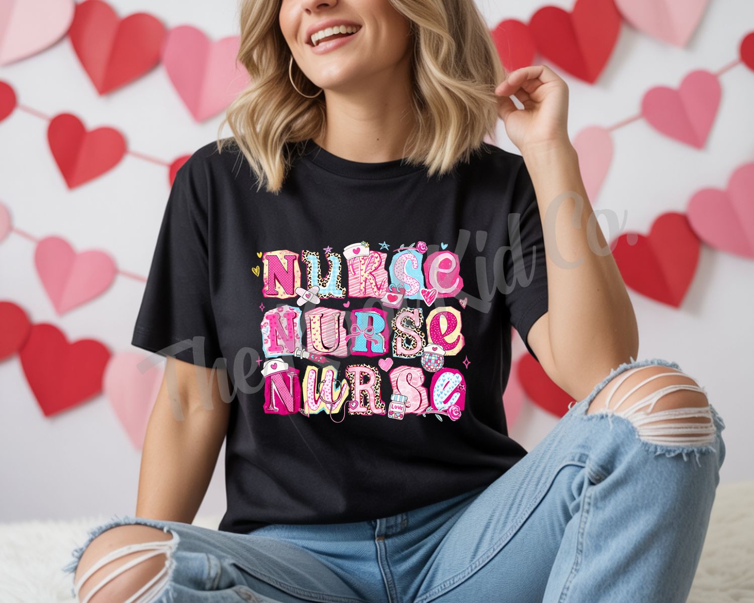 VALENTINE NURSE DOODLE